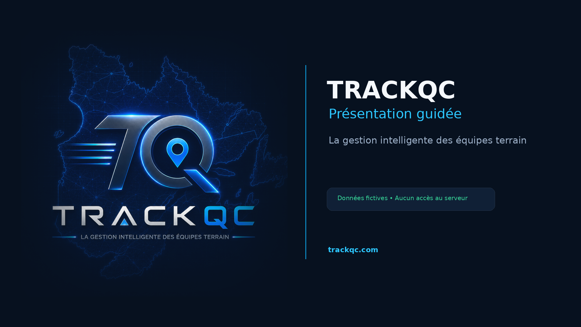 Présentation guidée de TrackQC avec Tracky